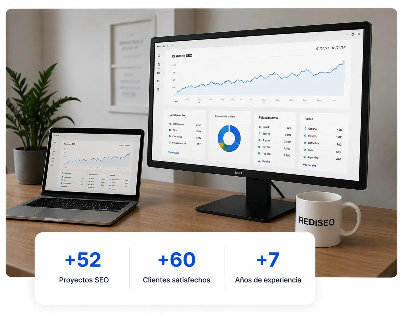 Consultoría SEO de Rediseo para empresas y e-commerce